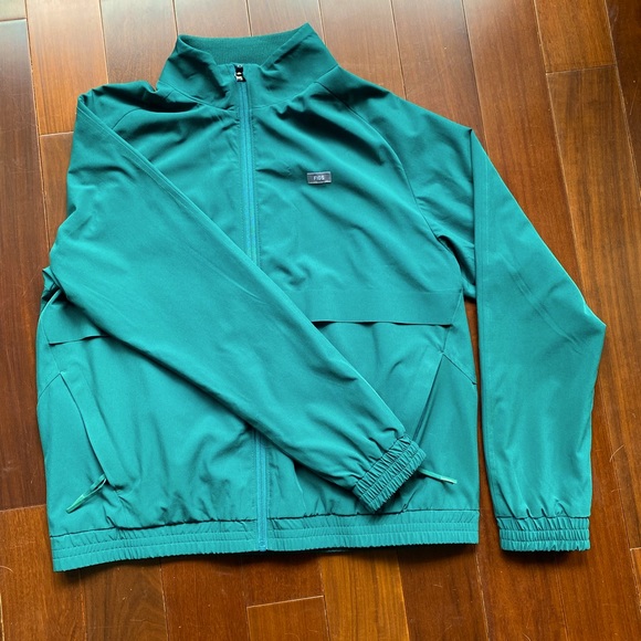 Figs- Sydney Scrub Jacket (medium) Amazon Green - Picture 2 of 3